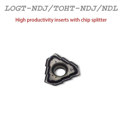 Solid Carbide Indexable Drill Insert For Indexable Deep Hole Drill Bits TOHT LOGT